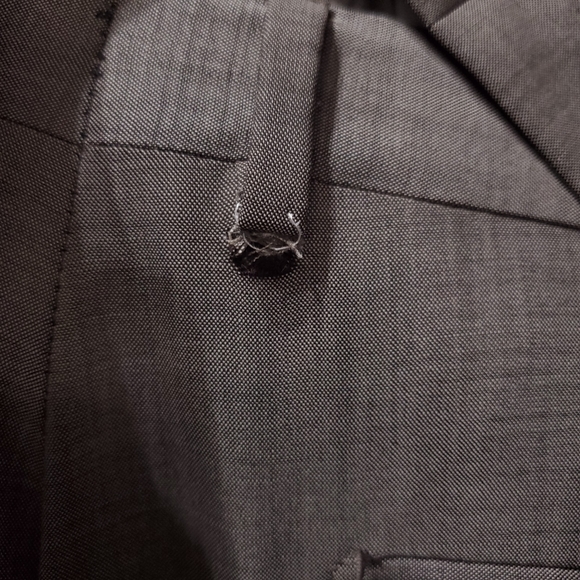 SOLD *SUITS* Z Zegna 24/7 Slim Fit Grey Wool-Stretch Suit Men's Size 40R - Picture 12 of 12